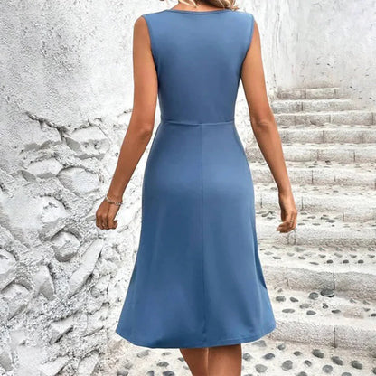 Veronique | Stylish Summer Dress With Floral Print | Sleeveless