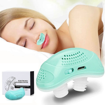 SleepAir Micro CPAP Sleep Apnea Device – Compact for Travel & Anti-Snoring - CPAP Alternative