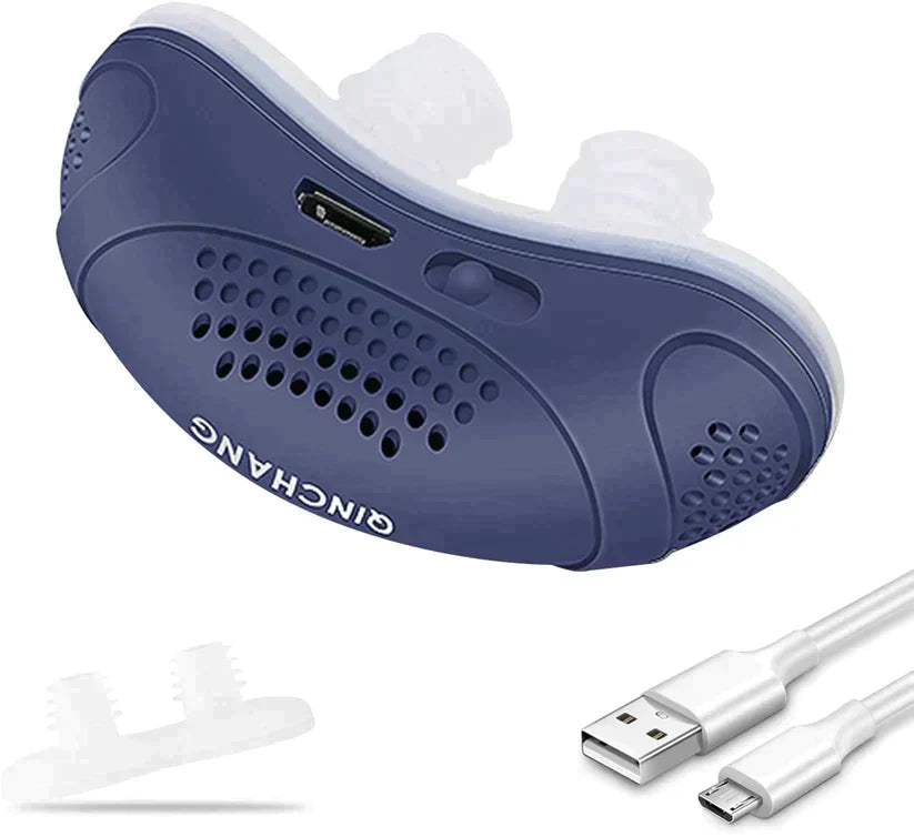 SleepAir Micro CPAP Sleep Apnea Device – Compact for Travel & Anti-Snoring - CPAP Alternative