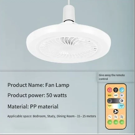 Ceiling Fan Light and Remote Control Home Use - Image 2