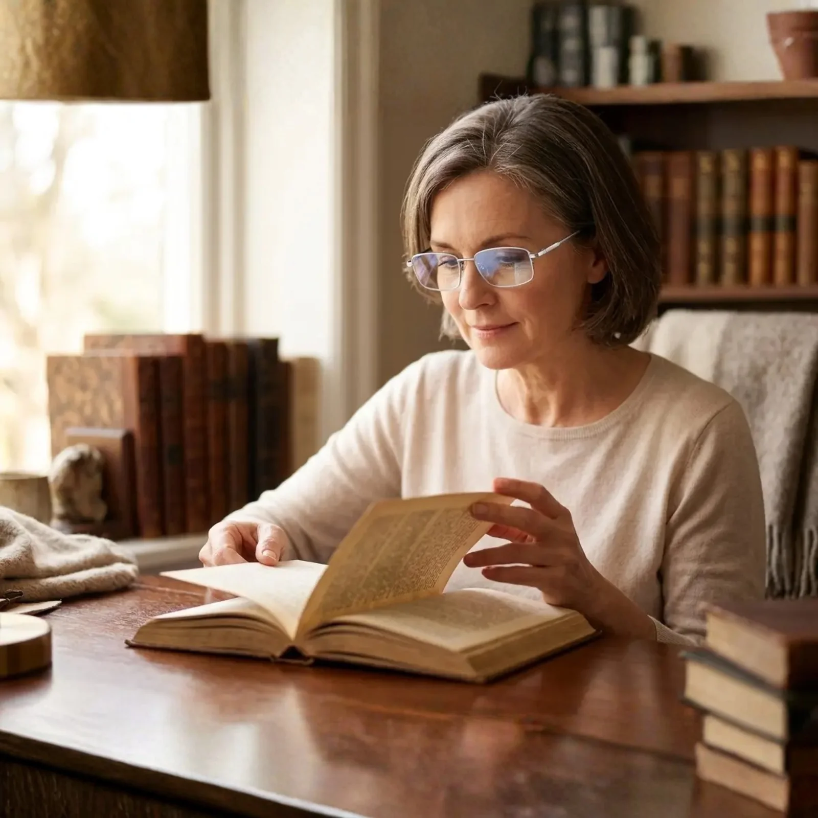 Reading Glasses Multi Focal Progressive Rectangular Frame - Image 2