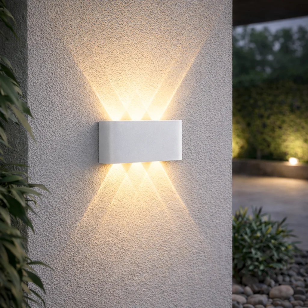 Rechargeable Battery Outdoor Wall Light Motion Sensor Design - Image 2